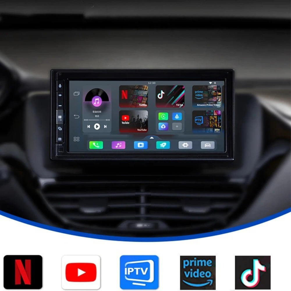 Android 10 Multimedia-Box für Auto mit CarPlay und Android Auto