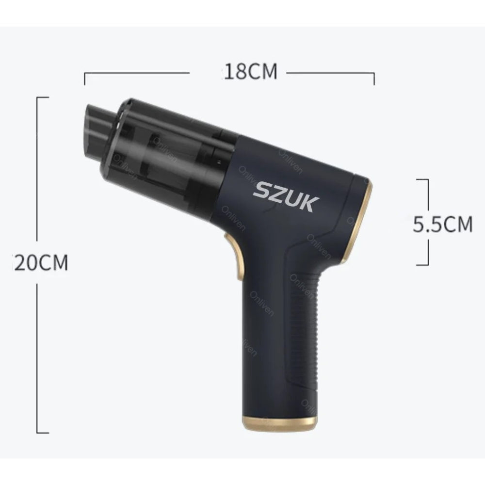 Leistungsstarker und kompakter Auto-Staubsauger