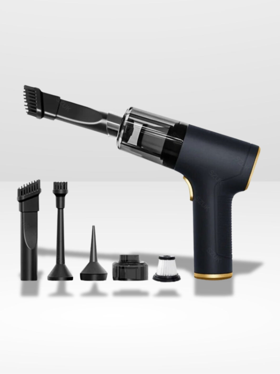 Leistungsstarker und kompakter Auto-Staubsauger