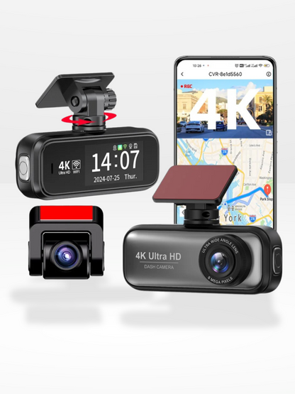 4K Wi-Fi Überwachungskamera mit Aufnahmefunktion