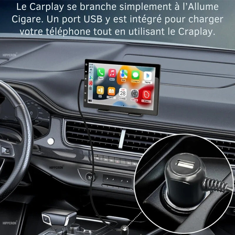Carplay-Zigarettenanzünder-Ladegerät fürs Auto