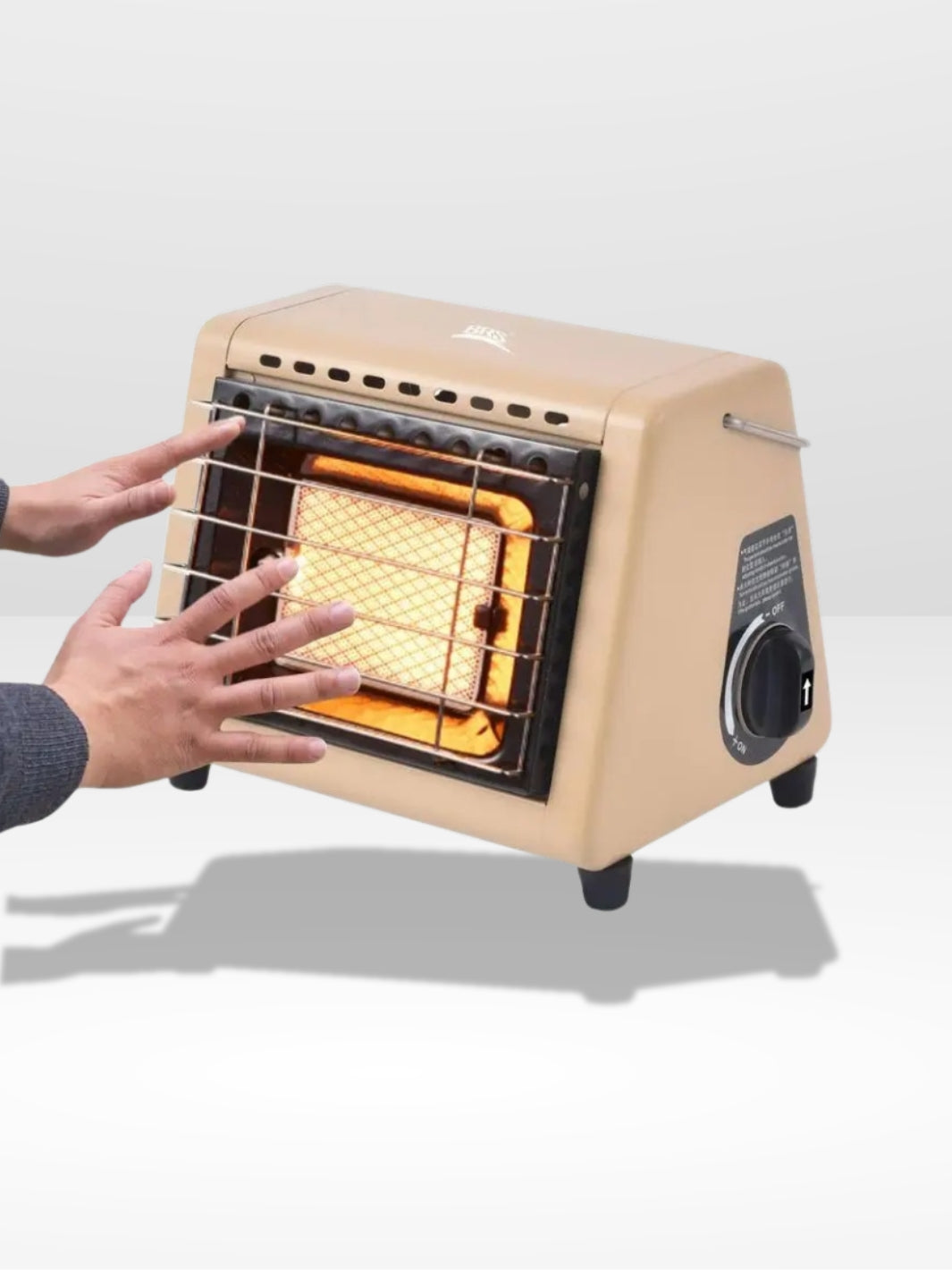 Tragbarer Gasheizer für Zelt und Außenbereich