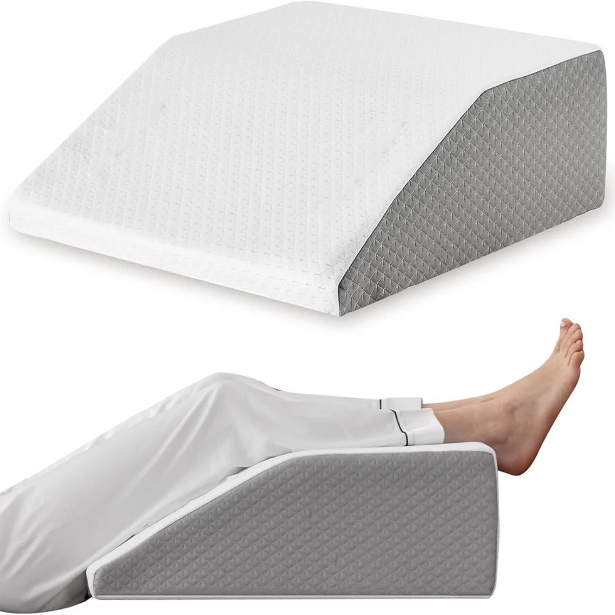 Orthopädisches Beinpolster mit Bett-Erhöhung