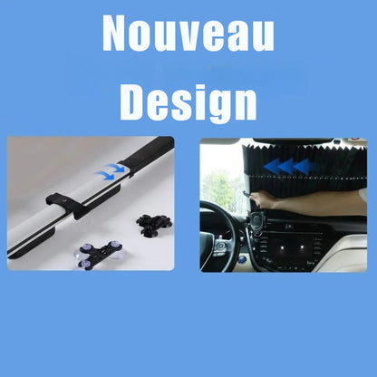 Universeller Autosonnenschutzrollo