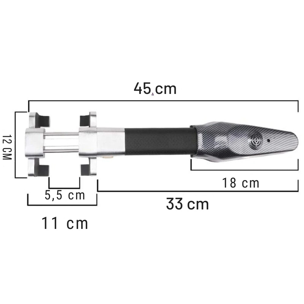 Sicherheitsstock mit Diebstahlalarm fürs Auto