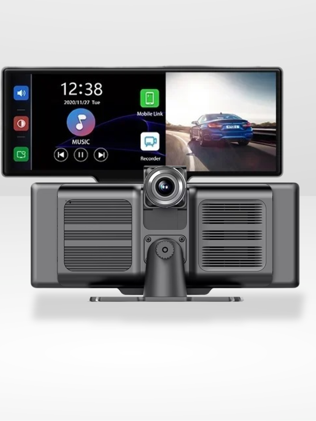 CarPlay-Navigationsbildschirm mit Integrierter Rückfahrkamera