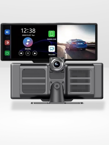 CarPlay-Navigationsbildschirm mit Integrierter Rückfahrkamera