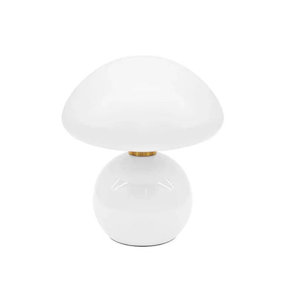 Elegante Nachttischlampe aus Glas