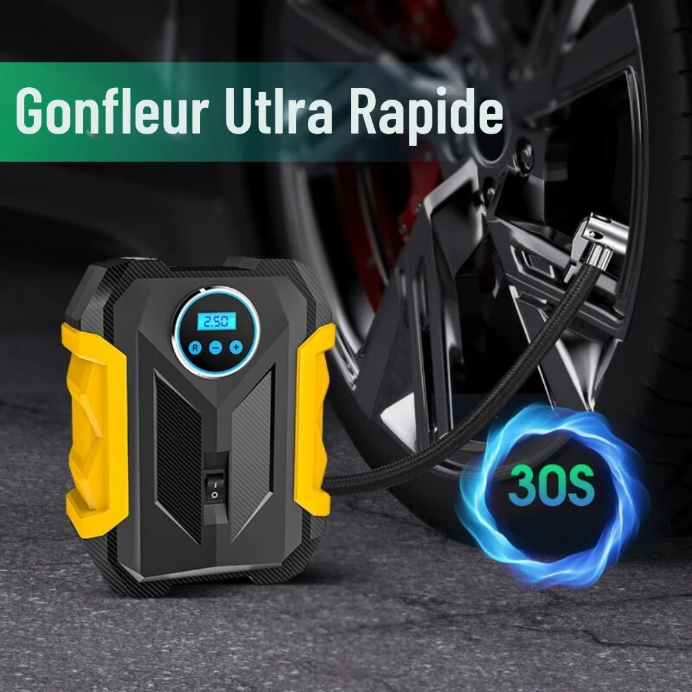 Tragbarer und geräuscharmer Reifenkompressor