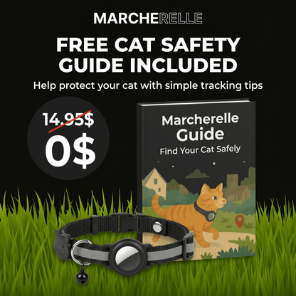 Macherelle™ – GPS-Katzenhalsband ohne Abonnement | Kompatibel mit iOS & Android