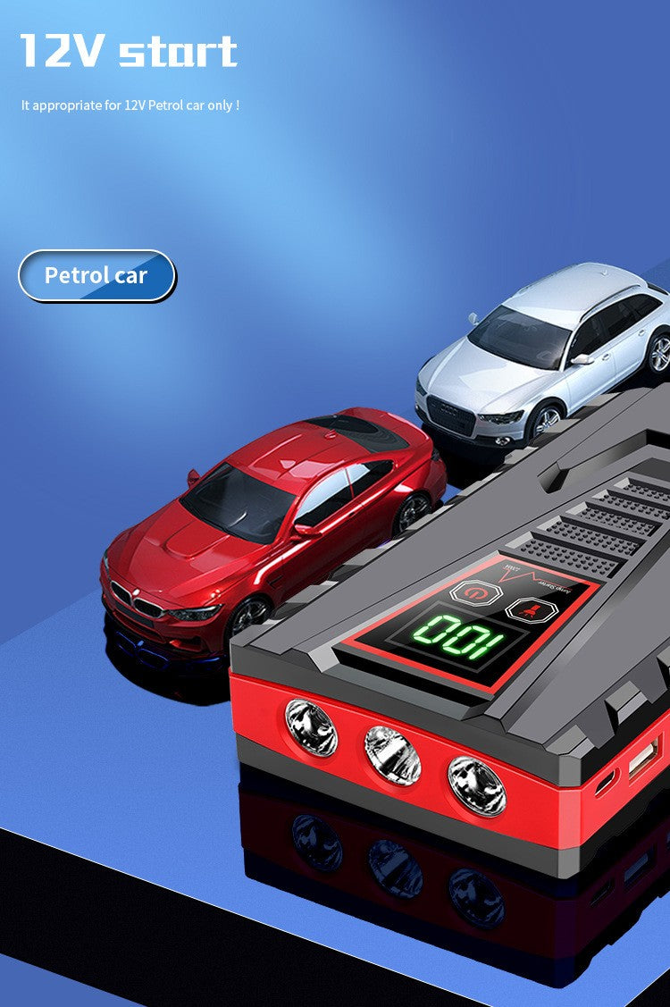 Leistungsstarker und kompakter Auto-Starthilfe-Booster