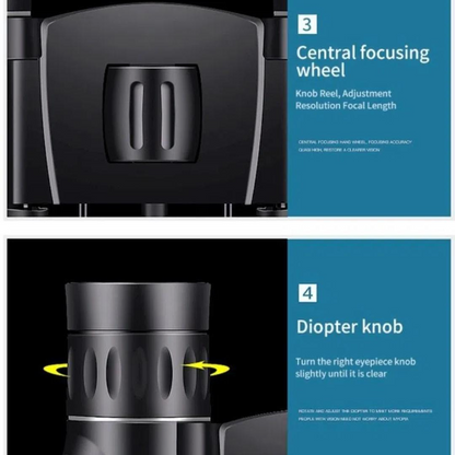 Marcherelle™ – Fernrohrfernglas 900x25 mit Bak4-Glas hoher Klarheit