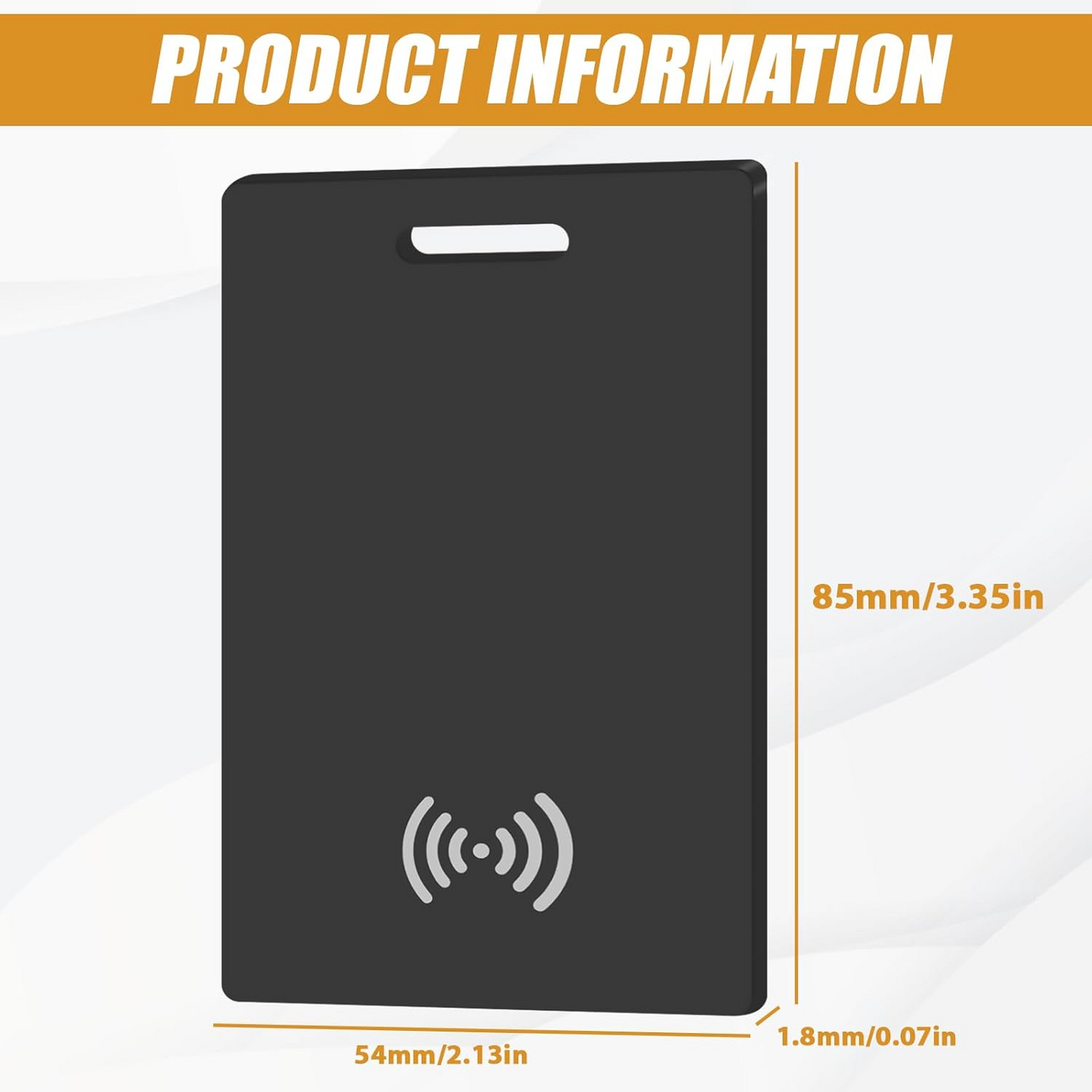 Marcherelle™ – Wiederaufladbare Portfoliokarte zur Nachverfolgung, Kompatibel mit Apple Find My