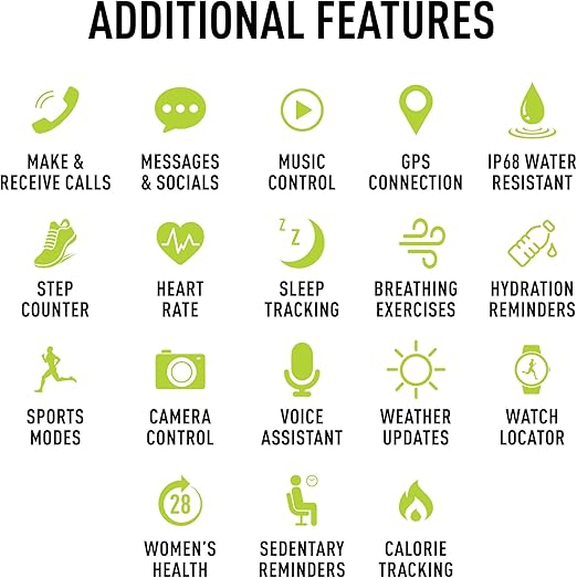 Marcherelle™ – Elegante Alltags-Smartuhr