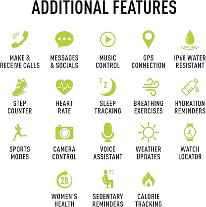 Marcherelle™ – Elegante Alltags-Smartuhr