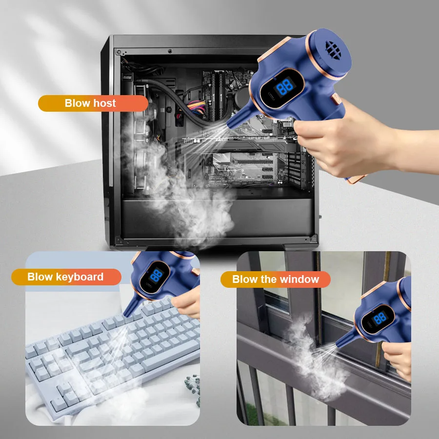 Marcherelle™ – Kabelloser Auto-Staubsauger mit Zyklonabsaugung