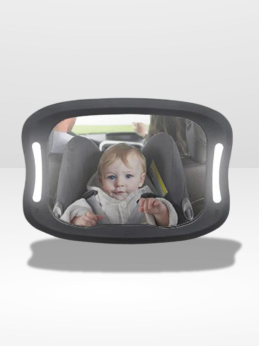 Baby-Überwachungsspiegel fürs Auto mit LED