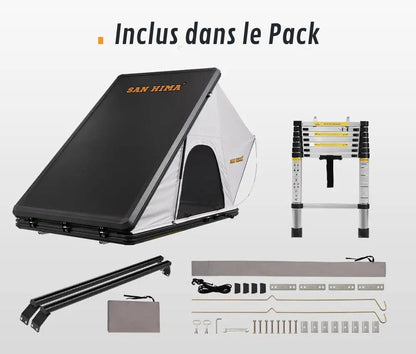 Dachzelt mit hoher Steifigkeit für komfortables Camping