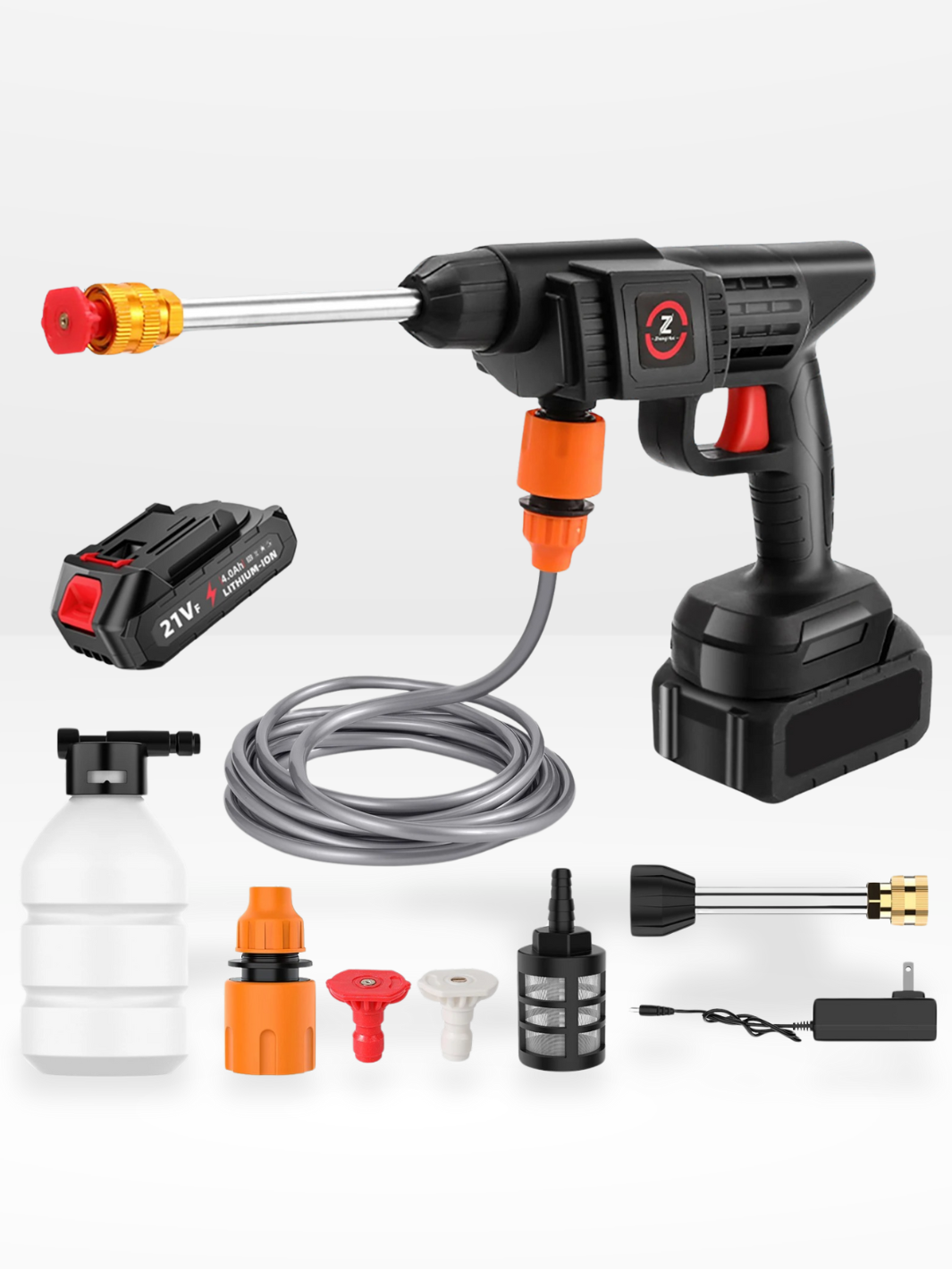 Leistungsstarker und leichter tragbarer Hochdruckreiniger 50 Bar