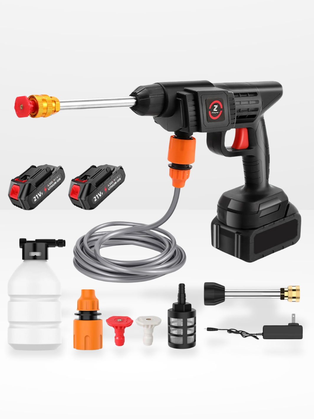 Leistungsstarker und leichter tragbarer Hochdruckreiniger 50 Bar