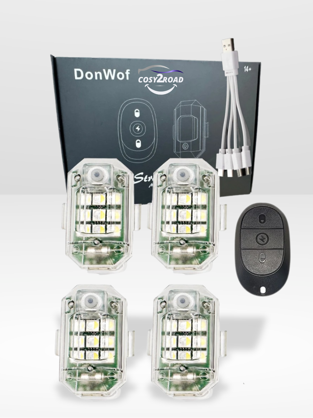 LED-Stroboskoplampe fürs Fahrzeug