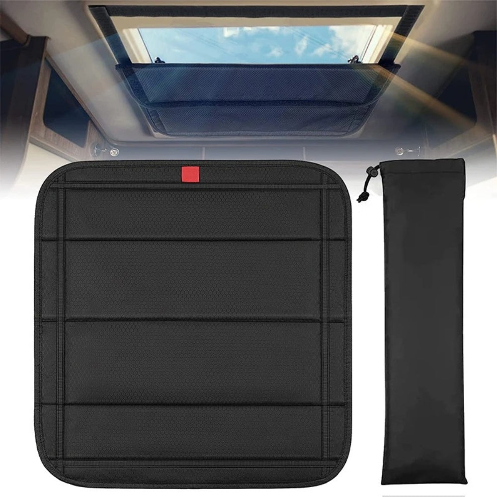 Elegantes und aufrollbares Fensterrollo für Wohnwagen