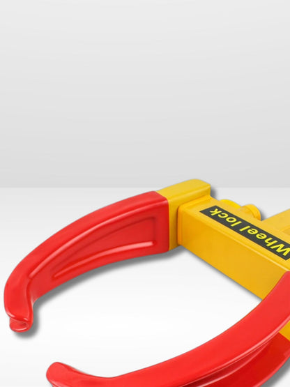 Diebstahlsicherung für Parkkralle am Auto