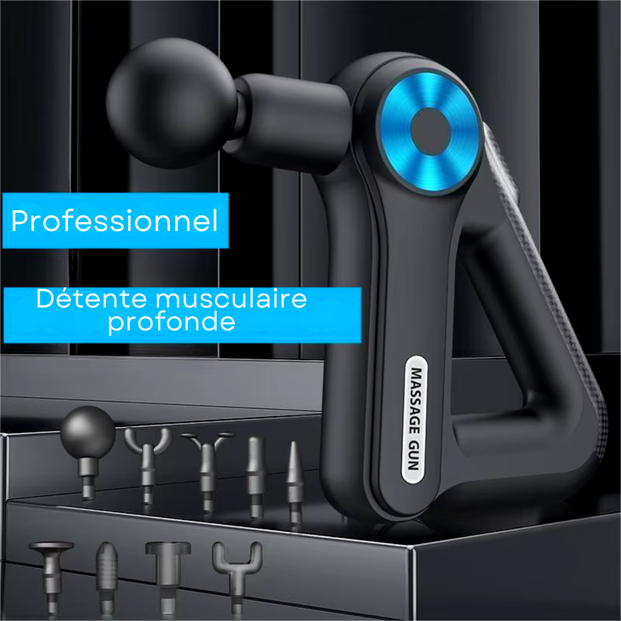 Professionelle Massagepistole für müde Muskeln