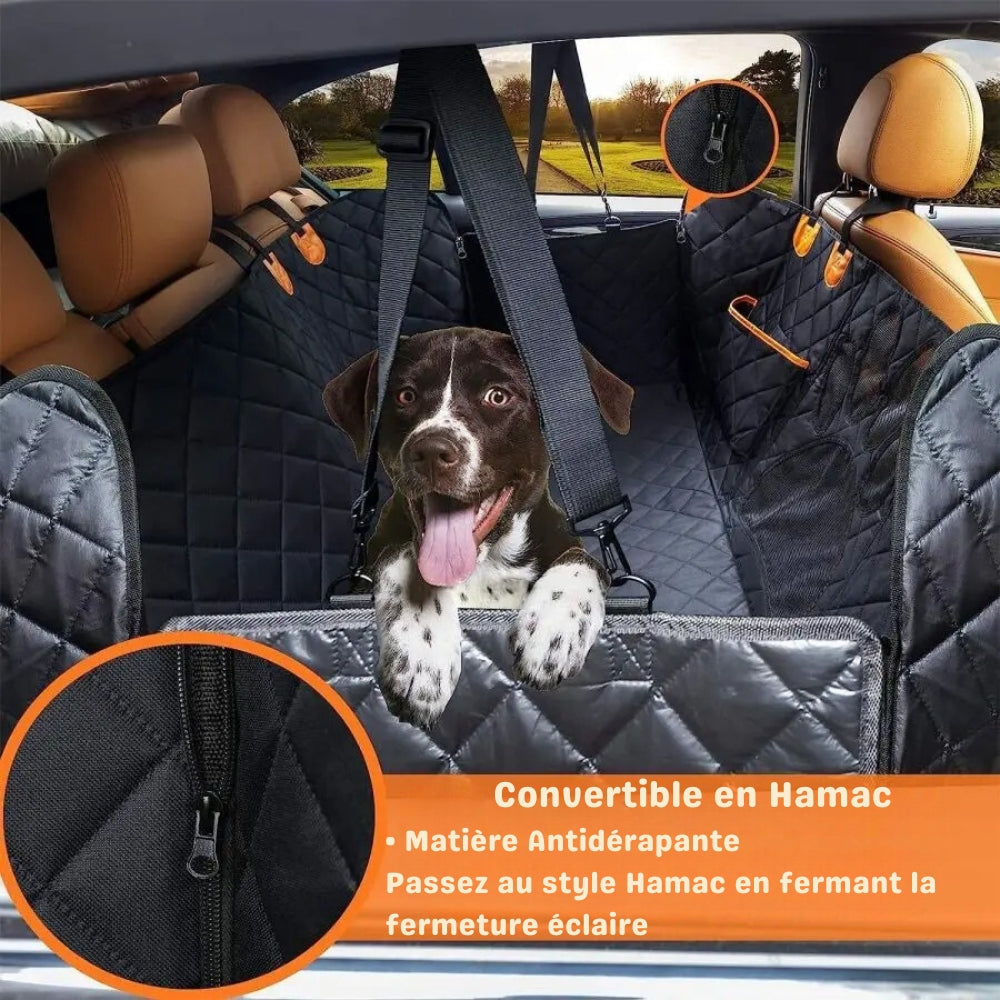 Schützender und wasserdichter Rücksitzbezug für Hunde