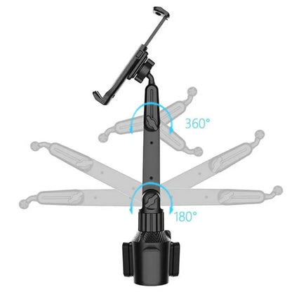 Tablet-Halterung mit verstellbarem Becherhalter