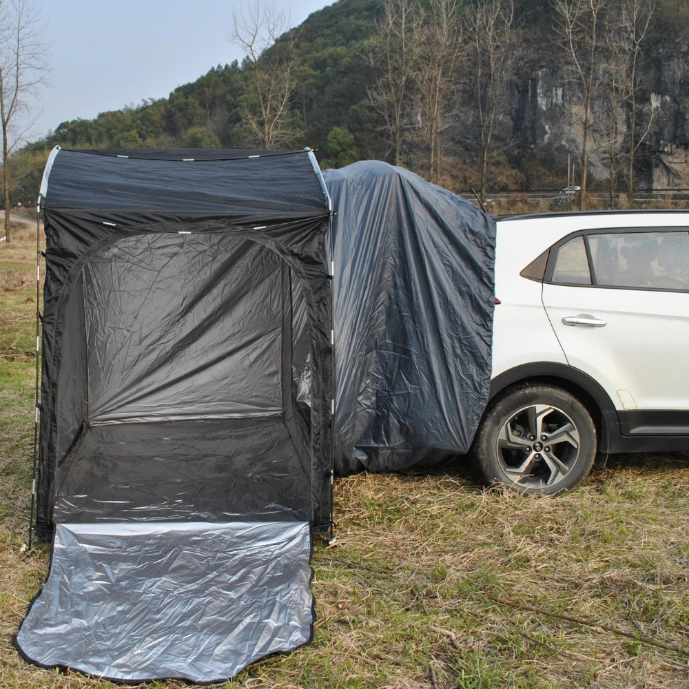 Praktisches Dachzelt fürs Auto zum Campen