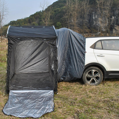 Praktisches Dachzelt fürs Auto zum Campen