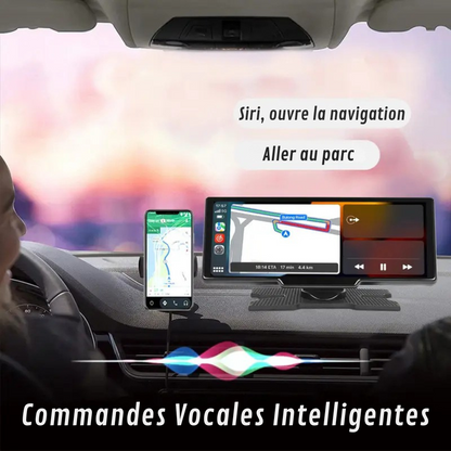 CarPlay-Navigationsbildschirm mit Integrierter Rückfahrkamera